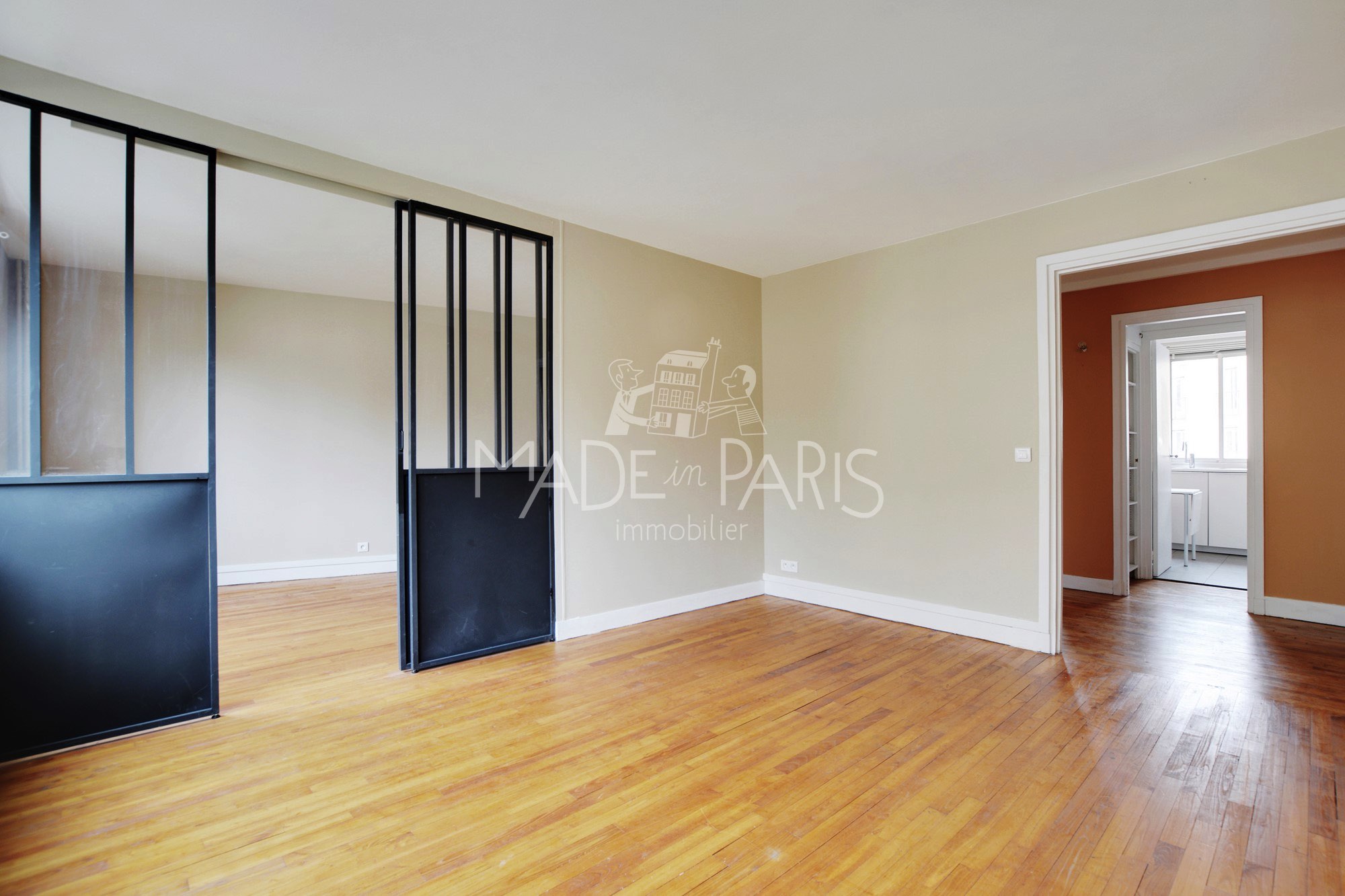 Made in Paris Immobilier Achat - Vente - appartement - 3Pièces - 2Chambres - Paris 13 - Butte aux Cailles